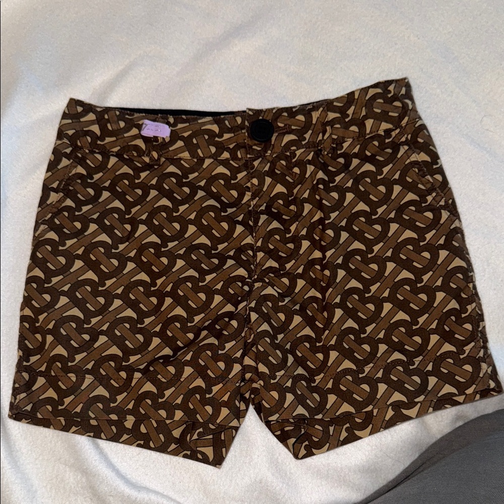 Burberry authentic Brown Patterned Shorts